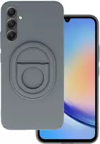 Tel Protect Magnetic Elipse dėklas skirtas Samsung Galaxy A34 5G pilkos spalvos