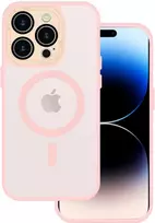 Tel Protect Magmat dėklas skirtas Apple iPhone 15 Plus rožinės spalvos