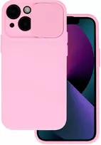 Toptel Topt Camshield Soft dėklas skirtas Samsung Galaxy S23 FE Light rožinės spalvos