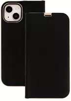 Fusion Accessories Topt Knygos tipo dėklas su rėmeliu, skirtas Huawei P8 Lite 2017/P9 Lite 2017, juodos spalvos
