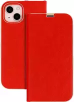 Fusion Accessories Topt Book dėklas su rėmeliu skirtas Huawei P10 Lite raudonos spalvos