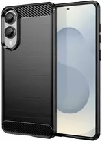 Toptel Topt Carbon dėklas skirtas Samsung Galaxy S25 Edge juodos spalvos
