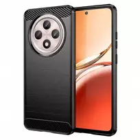 Toptel Topt Carbon dėklas skirtas Oppo Reno 12 F 5G juodos spalvos