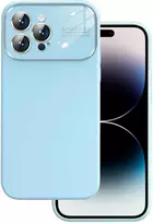 Toptel Topt Soft Silicone Lens dėklas skirtas Apple iPhone 12 light mėlynos spalvos