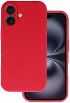 Fusion Accessories Topt Silicone Lite dėklas, skirtas Samsung Galaxy A36 5G, aviečių spalvos