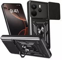 Dėklas TFO Telforceone Defender Slide case for Xiaomi Redmi Note 14 4G (Global) juodas (164.84 x 78.15 x 8.16 mm)