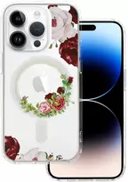 Tel Protect Flower Magsafe dėklas skirtas Apple iPhone 11 Pro Max design 2