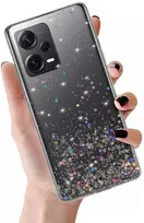 Fusion Accessories Topt Brilliant skaidrus Dėklas skirtas Xiaomi Redmi Note 14 5G skaidrus