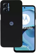 Fusion Accessories Topt Silikoninis Lite dėklas skirtas Motorola Moto G14 juodos spalvos