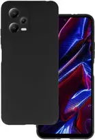 Dėklas Toptel Topt Galinis dangtelis Matinis skirtas Xiaomi Redmi Note 12 5G/Poco X5 juodos spalvos