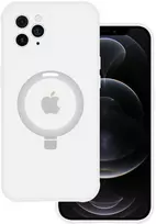 Tel Protect Magical Magsafe Stand dėklas skirtas Apple iPhone 11 Pro Max sidabro spalvos