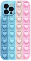 Fusion Accessories Topt Heart Pop It dėklas skirtas Apple iPhone 11 Pro color 1