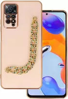 Fusion Accessories Topt Trend dėklas skirtas Xiaomi Redmi Note 11 Pro/Note 11 Pro 5G design 4 light rožinės spalvos