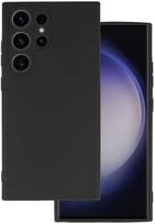Dėklas Toptel Topt Galinis dangtelis Matinis skirtas Samsung Galaxy S24 Ultra juodos spalvos