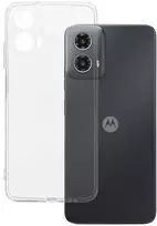 Toptel Topt Ultra Clear 1mm dėklas skirtas Motorola Moto G34 5G skaidrus