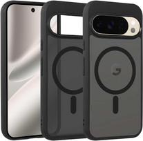 Toptel Topt Full Matte Mag Dėklas skirtas Google Pixel 10 Pro XL juodos spalvos