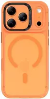 Dėklas Benks Magnetic Lucid Armor Case (C069) skirtas Apple iPhone 17 Pro oranžinės spalvos (Camera Control Button)