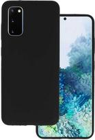 Fusion Accessories Topt Silicone Lite dėklas skirtas Samsung Galaxy S20 juodos spalvos