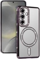Toptel Topt Bling Magsafe Dėklas skirtas Samsung Galaxy A56 5G violetnės spalvos