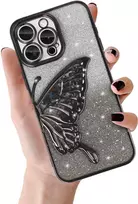 Tel Protect Butterfly Vanduo dėklas skirtas Apple iPhone 12 Pro juodos spalvos