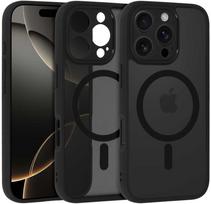 Fusion Accessories Topt Full Matte Mag Dėklas skirtas Google Pixel 9/9 Pro juodos spalvos