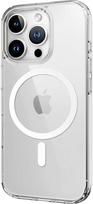 Rock Crystal Series Magnetic dėklas skirtas Apple iPhone 16 Plus skaidrus
