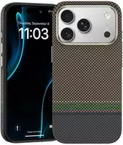 Benks Magnetic Armor Pro Prestige Kevlar 600D dėklas (Y069) skirtas Apple iPhone 17 Pro (Camera Control Button)