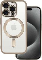 Toptel Topt Metallic Magsafe dėklas skirtas Apple iPhone 15 Titanium