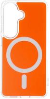 Oem Oranžinis Dėklas na Samsung S26 Clear Fusion Mag Cover zgodne su MagSafe hermes oranžinis