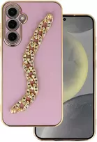 Toptel Topt Trend dėklas skirtas Samsung Galaxy S23 FE design 4 rožinės spalvos