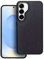 Oem Dėklas na Samsung S26 Carbon Elite Mag Cover zgodne su MagSafe juoda