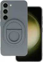Tel Protect Magnetic Elipse dėklas skirtas Samsung Galaxy S23 pilkos spalvos