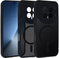 Dėklas Fusion Accessories Full Matte Mag Cover skirtas Honor Magic 8 Pro juodos spalvos