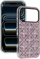 Fusion Accessories Topt Flower dėklas skirtas Apple iPhone 16 Pro rožinės spalvos