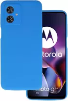 Fusion Accessories Topt Silikoninis Lite dėklas skirtas Motorola Moto G54 5G mėlynos spalvos