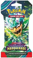 Kolekcionuojamos Kortelės - Pokémon Scarlet & Violet: Twilight Masquerade Sleeved Booster Pack 10 Pcs