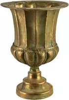 Mondex Since 1986 VIOLA Dekoratyvinė metalinė vaza 26,5x26,5x37 cm
