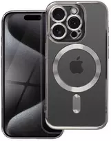 Oem Dėklas na Samsung A54 Electro Mag Cover zgodne su MagSafe tytanowo pilka