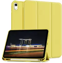 Dėklas knygutė iPad 11 - 2025 11", iPad 10 - 2022 10.9" - Geltona