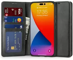 Dėklas knygutė OnePlus Nord 6 - Juodas
