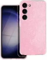 Oem Samsung S26 skaidrus dėklas 2 mm mirksinčios rožinės spalvos