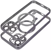 Oem Dėklas na Samsung A57 Electro Mag Cover zgodne su MagSafe juoda
