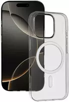 Fusion Accessories Tel Protect Transparent Slim Magsafe dėklas, skirtas Apple iPhone 16 Pro Max, pilkos spalvos