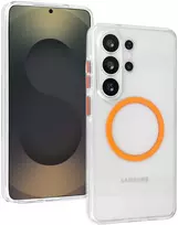 Liavec Pure dėklas telefonui Samsung Galaxy S26 Ultra oranžinis