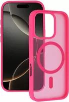 Tel Protect Aura Matte Magsafe dėklas skirtas Apple iPhone 16 Pro hot rožinės spalvos