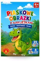 Alexander Rinkinys kreatywny piaskowe obrazki Dinozaur 32963
