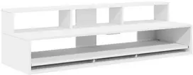 Studijos stalas Balta 130 x 42,5 x 36 cm Apdirbta mediena