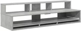 Studijos stalas Betono pilka 130 x 42,5 x 36 cm