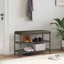 Suoliuko pagalvė Dirbtinė oda Pilka Gylis 35 cm