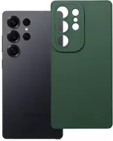 Oem Dėklas na Samsung S25 ULTRA Matt 2.0 tamsiai žalia